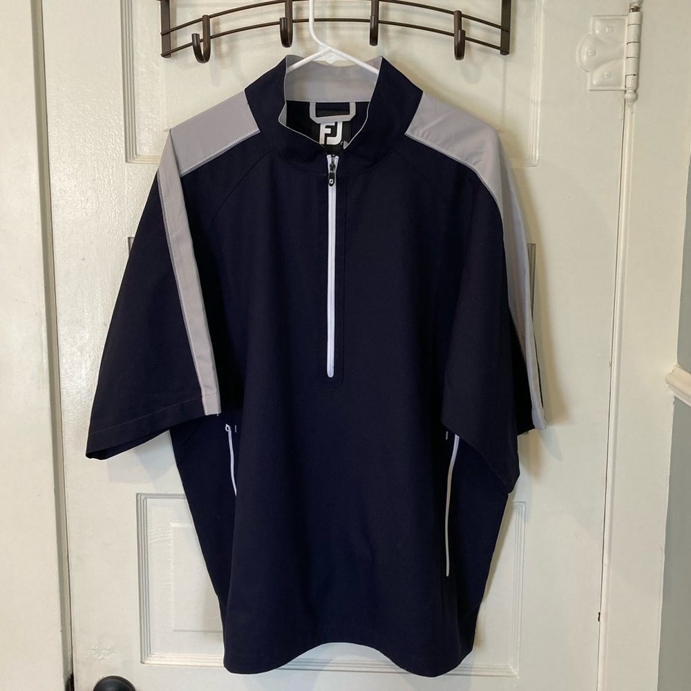 Footjoy Men’s Sport Short Sleeve Golf Windshirt